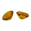 Image 2 : 10.88 ctw.Natural Round Cut Citrine Quartz Parcel of Two