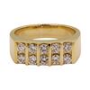 Image 2 : 0.70 ctw Diamond Ring - 14KT Yellow Gold