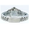 Image 7 : Rolex Ladies Stainless Steel Blue Vignette Diamond & Sapphire Datejust Wriswatch