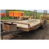 Image 3 : 2008 8X18 FLAT DECK TRAILER