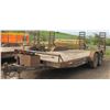 Image 3 : 2007 8X18 FLAT DECK TRAILER