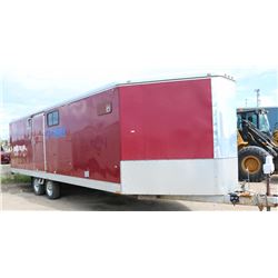 2009 WELLS CARGO 29' V NOSE TRAILER