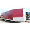 Image 1 : 2009 WELLS CARGO 29' V NOSE TRAILER