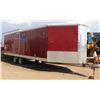 Image 2 : 2009 WELLS CARGO 29' V NOSE TRAILER