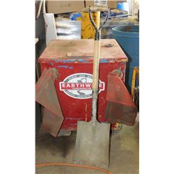 METAL JOB BOX, HAS GRAVEL/SAND CONTENTS, INCLUDES