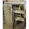 Image 1 : 3FT SAWHORSE LADDER & 2FT PLATFORM LADDER