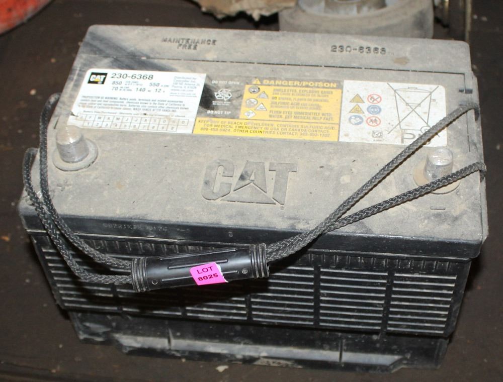 CAT BATTERY, 2306368 Kastner Auctions