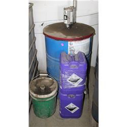 BARREL OF DELO GREASE EP2 WITH DISPENSING LID,