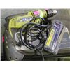 Image 1 : RYOBI CORDED DRILL WITH 6 NEW DRILL BITS