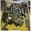 Image 1 : FLAT OF ASSORTED NEW SOCKETS & RATCHETS
