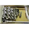 Image 1 : FLAT OF ASSORTED NEW LARGE SOCKETS & RATCHETS