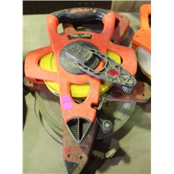 LOT OF TWO 100FT/30M PROFESSIONAL LONG TAPES