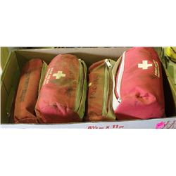 BOX OF FIRST AID KITS