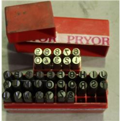 METAL STAMP KITS, LETTERS & NUMBERS