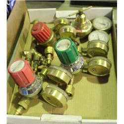 FLAT OF VARIOUS PRESSURE REGULATORS