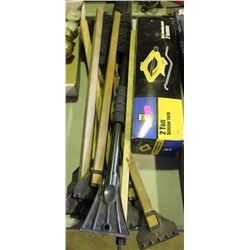 POWERFIST 2TON SCISSOR JACK, WITH BUNDLE OF SNOW