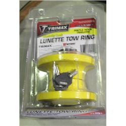 TRIMAX SECURITY LOCK LUNETTE TOW RING, FITS