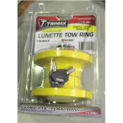 TRIMAX SECURITY LOCK LUNETTE TOW RING, FITS