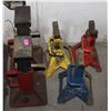Image 1 : LOT OF FIVE JACK STANDS
