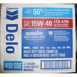 CASE OF DELO HD DIESEL ENGINE OIL, SAE 15W-40