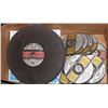 Image 1 : BOX OF VARIOUS SIZED NEW GRINDING/CUTTING WHEELS