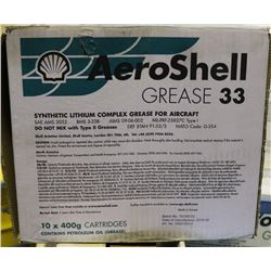 BOX OF 10 AEROSHELL GREASE 33