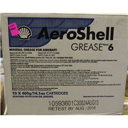 BOX OF 10 AEROSHELL GREASE 6