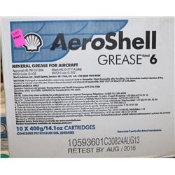 BOX OF 10 AEROSHELL GREASE 6