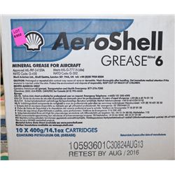 BOX OF 10 AEROSHELL GREASE 6