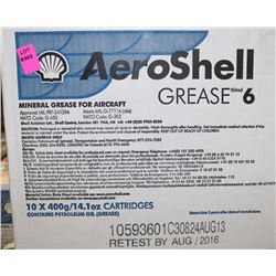 BOX OF 10 AEROSHELL GREASE 6