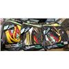 Image 1 : LOT OF 3 NEW BOOSTER CABLES, 4 GAUGE