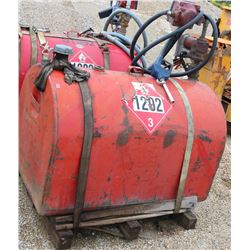 600 LITRE GAS TANK WITH FILL-RITE PUMP