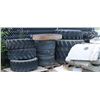 Image 1 : LARGE LOT OF ASSORTED TIRES