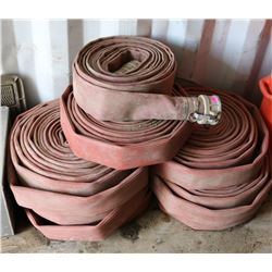 LOT OF 6 LARGE WATER HOSES