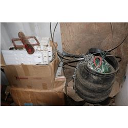 LOT OF THREADED READY ROD