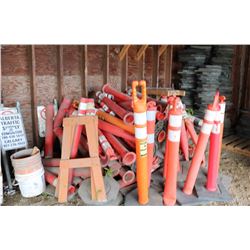 LARGE LOT OF PYLONS & BASES