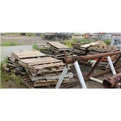 LARGE LOT OF PALLETS