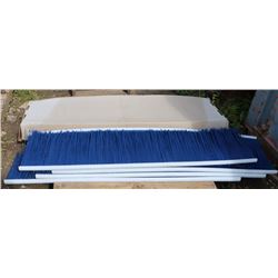 PALLET OF NEW STRAIGHT SWEEPER ATTACHEMENTS