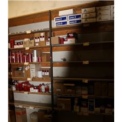 SHELF CONTENTS, INCLUDES VARIOUS BALDWIN FILTERS,