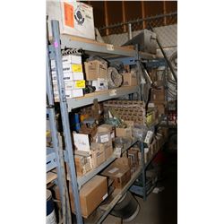 SHELF WITH CONTENTS, INCLUDES TEETH PINS, SPRINGS