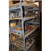 Image 1 : SHELF WITH CONTENTS, INCLUDES SAWS, METRE STICKS,
