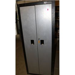PROCORE  METAL LOCKING CABINET WITH CONTENTS