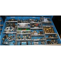 DRAWER OF VARIOUS FITTINGS, PLUGS & MORE