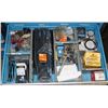 Image 1 : DRAWER WITH ASSORTED PARTS, TOOLS & TIESTRAPS