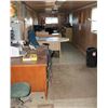 Image 1 : TRAILER OFFICE CONTENTS: INCLUDES DESKS, MONITORS