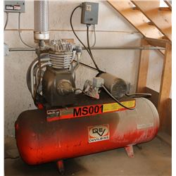 DEVILBISS 20 GALLON AIR COMPRESSOR, 175 - 300 PSI