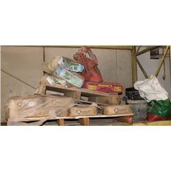 PALLET OF CONCRETE MIX AND PLAYSAND