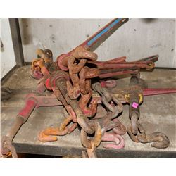 LOT OF 8 LARGE ADJUSTABLE BOOMERS