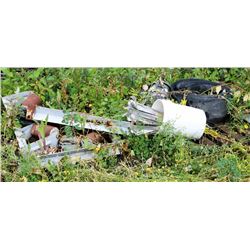 2 PALLETS OF ASSORTED CONVEYOR BELT PARTS