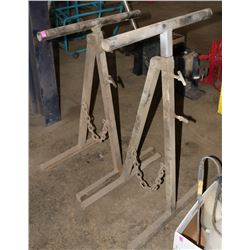 LOT OF 2 METAL STANDS